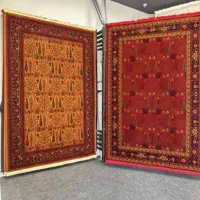 فرش سنتی ۷۰۹۹۹ در سه رنگ سبز قرمز زرد ۱۲و۹و۶متری