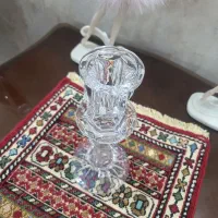 شمعدان دکوری کریستالی سنگین و بسیار باکیفیت