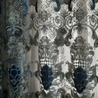 دوعدد یال پرده گیپور در حد نو نو بسیار شکیل