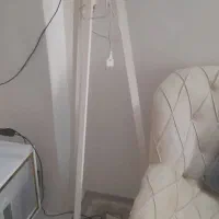آباژور ایستاده سه پایه چوبی