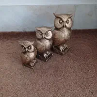 مجسمه و دکوری جغد طلایی