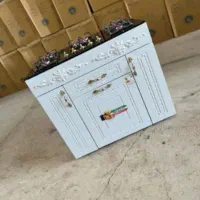 اجاق گاز ۵ شعله کابینتی طرح ام دی اف