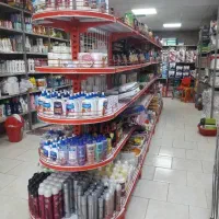 نیم قوس قفسه سفید ساپورت وسط