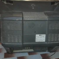 تلویزون 21اینچ ال جی. و زیر تلویزون