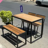 جوشکاری و ساخت میزصندل