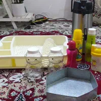 فلاسک آبچکان قالب کیک قمقمه گلدان حراج