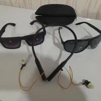 هنذفری  بیسیم سالم ودو عینک ویک جا عینکی