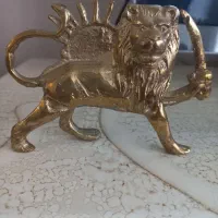 ۲ عدد مجسمه برنجی