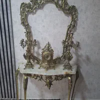 اینه شمعدان برنجی
