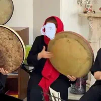 ساز دف|سازهای سنتی|زنجان, |دیوار