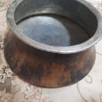 دیگ مسی.قدیمی.سالم.