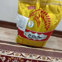 یک کیسه برنج دانه بلند خبره