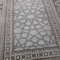 ۲جفت فرش طوسی نسکافه ایی ۴متری