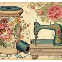 نیروی خانم در کارگاه خیاطی(تعمیرات)