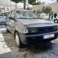 پراید مدل 84 بی رنگ شاسی پلم