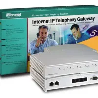 پک ۱۰ عددی گیت وی Voip چهار پورت میکرونت micronet