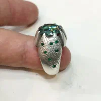 انگشتر موزانایت(الماس روسی)