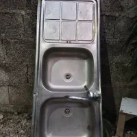 سینک توکار با شیر