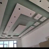 اجراع کناف تایل پی وی سی ‌و لاین نوری