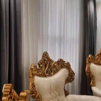 پرده حریر شاین دار