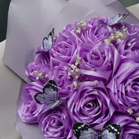 فروش گل‌های روبانی دست‌ساز با طراحی خاص و هنری|گل مصنوعی|اسلام‌‌آباد غرب, |دیوار