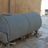 تانکر آب گالوانیزه سفید