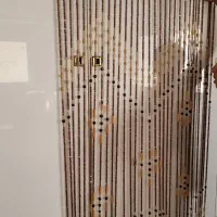 پرده آویزی از چوب بامبو