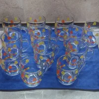 ۱۲ عدد لیوان گل پاییزی