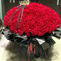 دسته گل روبانی و خمیری
