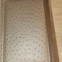 کیف مدارک چرم شتر مرغ