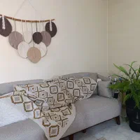 مکرومه، ریسه، تابلو، دیوارکوب ۶۰۰/۰۰۰ تومان