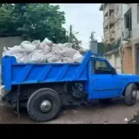 حمل نخاله ناخاله ماسه مصالح نیسان کمپرسی