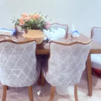 فروش مبل ۷ نفره و میز غذاخوری