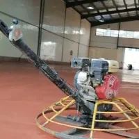 بتن ریزی کف با ماله پروانه. ترمز رمپ .گاتر و..
