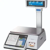 ترازو cas لیبل پرینتر ۹ رقمی