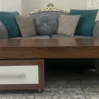 فروش مبل ۷ نفره با عسلی (بدون معاوضه)