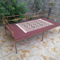 تخت آهنی.تخت سنتی،تخت باغ