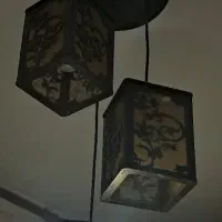 لوستر|لوستر و چراغ آویز|پرند, فاز ۶|دیوار