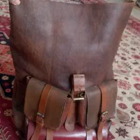 کوله سفری چرم اصل