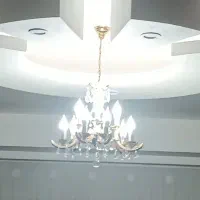 دو عدد لوستر برنز