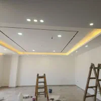 نقاشی ساختمان و کناف و درب پنجره