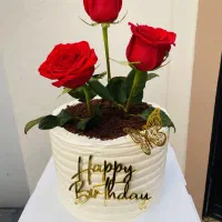 آموزش تخصصی کیک خامه ای مدرن