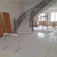 حفاظ نرده گرد الاچیق پله اسکلت