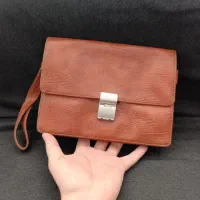 کیف دستی چرم اکبند رمزدار