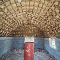 ساخت آلاچیق سنتی(توپ)
