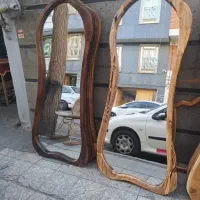 اینه دفرمه چوبی مدل اطلس