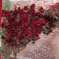 گل سرخ مصنوعی