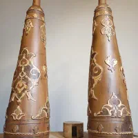 میل باستانی باهنر معرق برجسته استاد  پارس