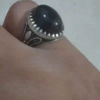 انگشتر عقیق سیاه