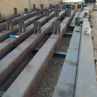 اسکلت فلزی شیروانی والپست فلاشینگ